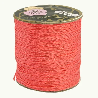 Macrame Cord - Coral - Riverside Beads