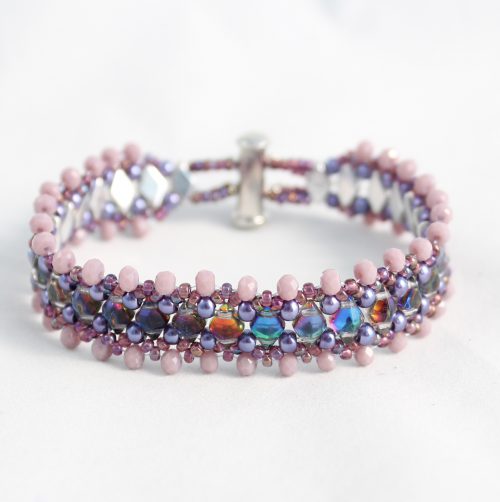 Frilly Gem Duo Bracelet - Riverside Beads