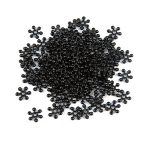 Black Sparkle Spacers