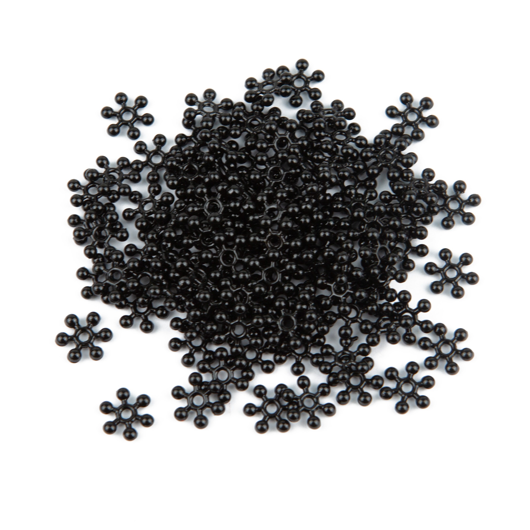 Black Sparkle Spacers