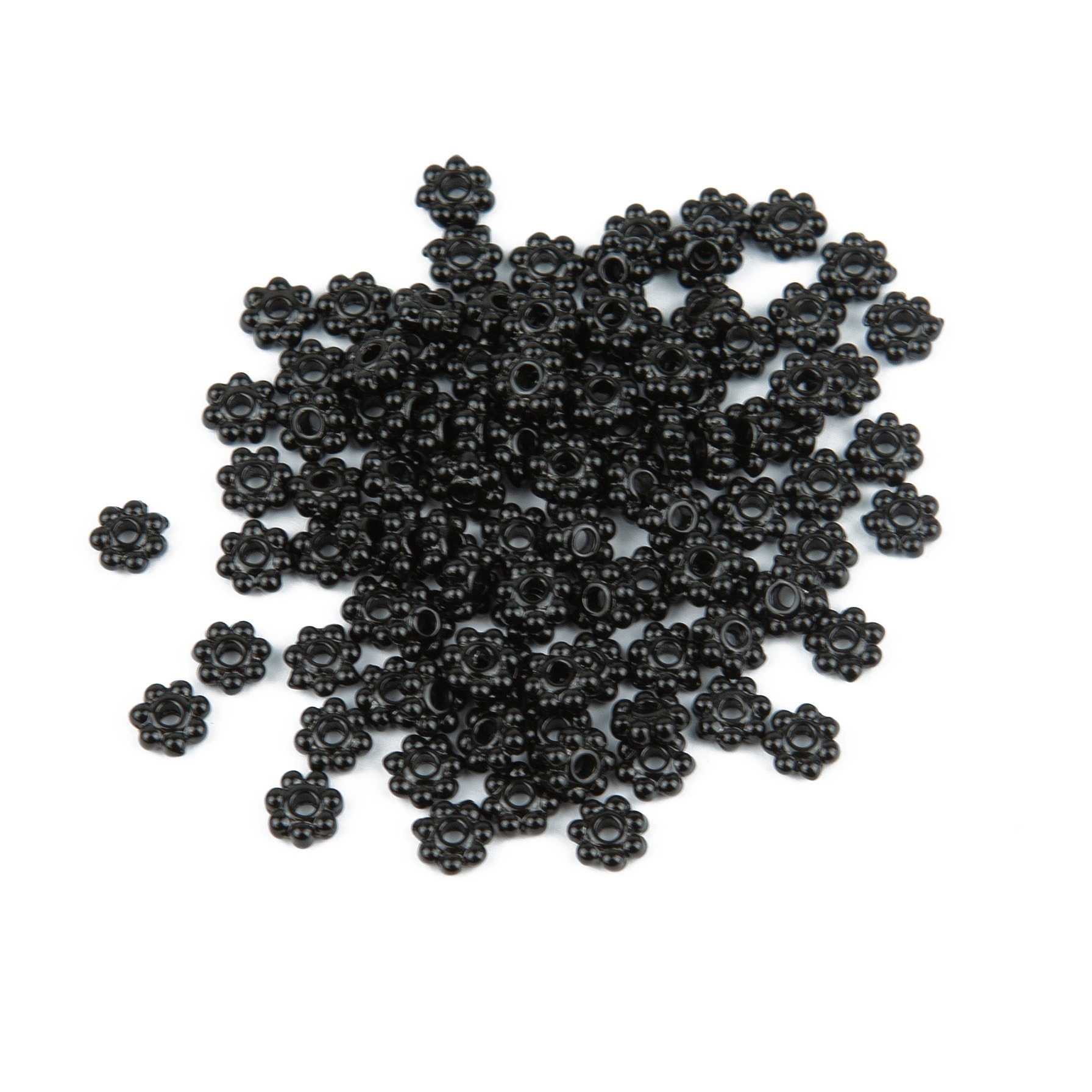 Black Sparkle Spacers