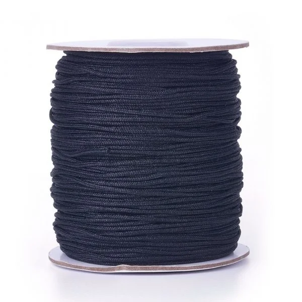 Macrame Cord - Black - Image 3