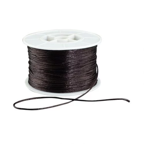 Satin Cord - Brown - Riverside Beads
