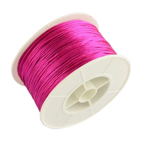 Satin Cord - Fuchsia - Image 3