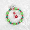 Red Beaded Wreath Angel - Riverside Beads