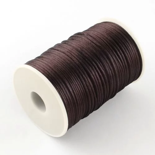 Satin Cord - Brown - Image 3