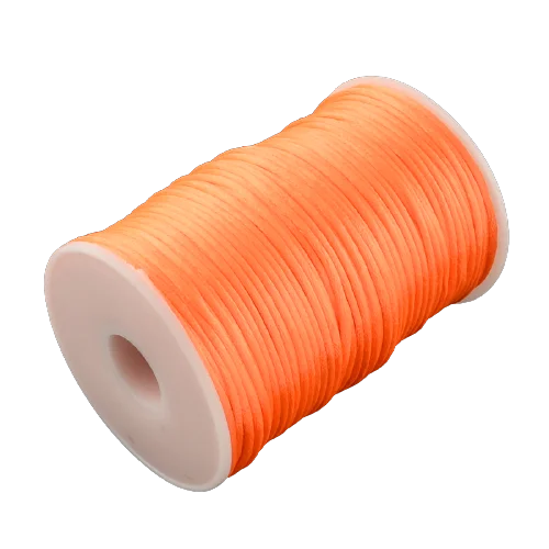 Satin Cord - Orange - Image 3