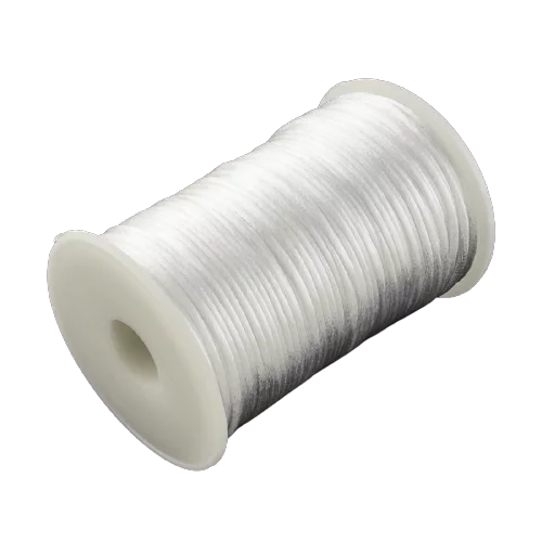 Satin Cord - White - Image 3