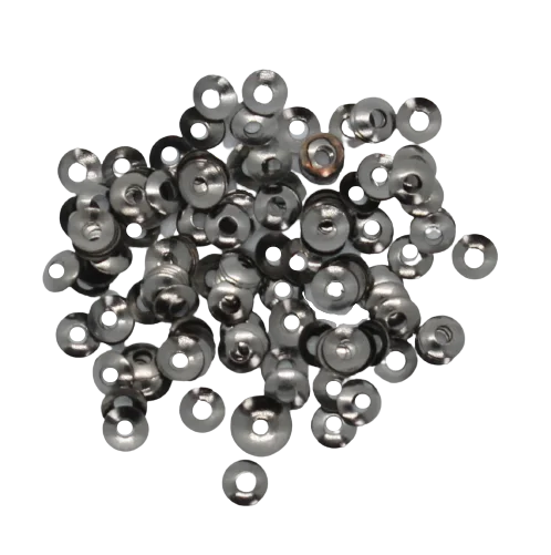 3mm Extra Small Bead Cap –Gunmetal
