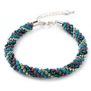 Jenny Four Colour Stripe- Riverside Beads