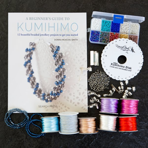 Kumihimo Book Bundle Kit-riverside beads