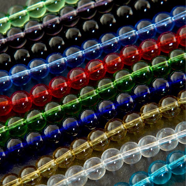 6mm Assorted Glass Beads - Riverside Beads
