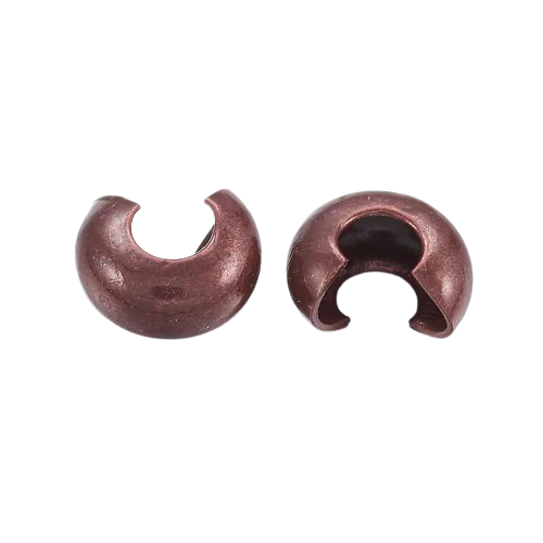 4mm Crimp Cover - Copper