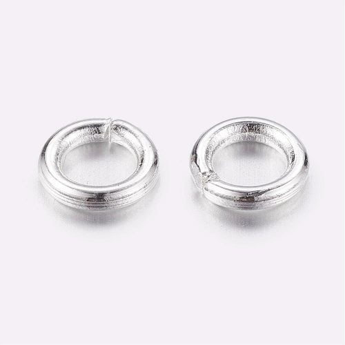 5mm Silver Jump Rings - Findings - Jump Rings - Riverside Beads