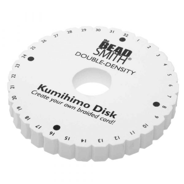 6" Double Kumihimo Disk - Riverside Beads