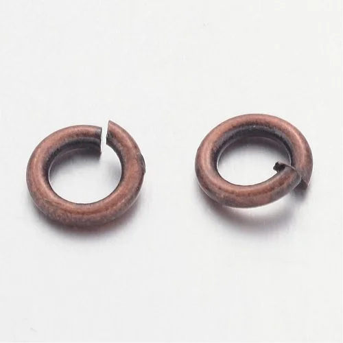 6mm Copper Jump Rings