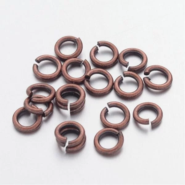 6mm Copper Jump Rings - Image 2