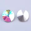 18mm Glass Rivoli - Alexandrite - Multicoloured Birthstone Crystal