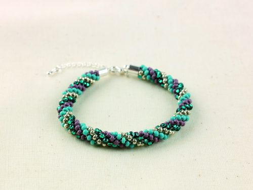 Jenny Four Colour Stripe-riverside beads