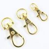 Bag Charm Swivel Clip - Gold Plated 24mm - Riverside Beads