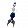 Delphine Blue Beaded Mermaid-riverside beads