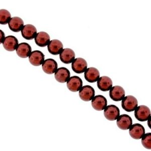 Glass Pearls - Brown - 3mm, 4mm, 6mm, 8mm - Riverside Beads