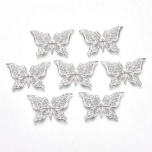 Large Butterfly Charms - Riverside Beads