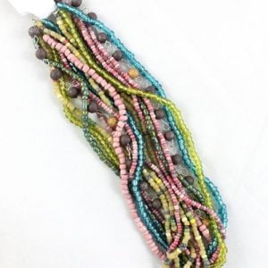 Glass and Seed Bead Strands - Candy Apple - Riverside Beads