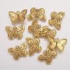 Gold Butterfly Charms - Riverside Beads