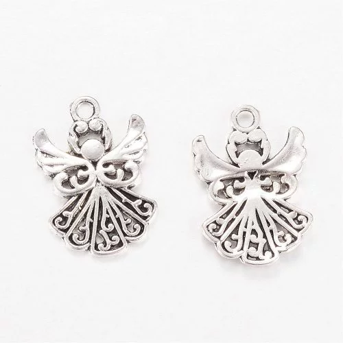 Silver Angel Charms