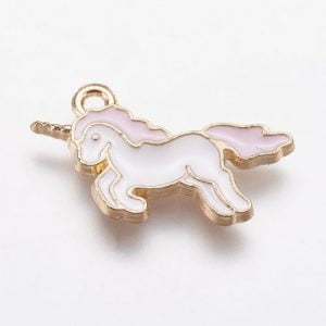 Unicorn Charms - Pink - Charms - Riverside Beads