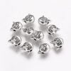 Silver Cat Head Charms - Riverside Beads