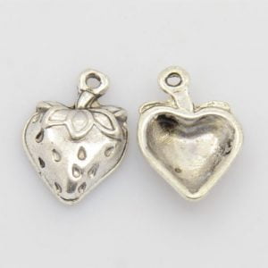 Strawberry Charms - Riverside Beads