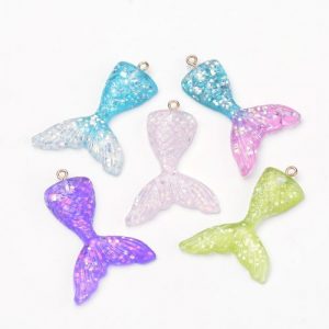 Mermaid Tail Charms - Riverside Beads