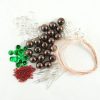 Christmas Pudding Earrings Kits - Riverside Beads