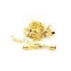 4mm Gold Kumihimo Bell Closer - Riverside Beads
