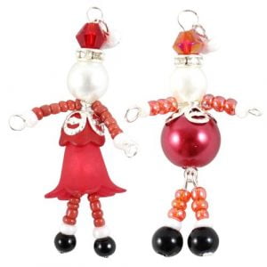 Santa and Mrs Claus-Riverside Beads