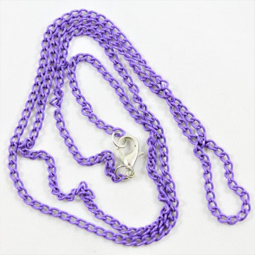 24" Purple Curb Chain - Riverside Beads