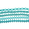 Diamond and Pearls Bead Weaving Bracelet Kit Teal - Makes 5 - Riverside Beads