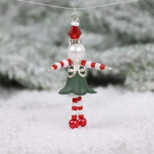 Ellie Beaded Elf Charm - Riverside Beads