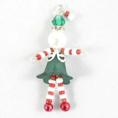 Beaded Eric and Ellie Elf Charm Kit - Image 2
