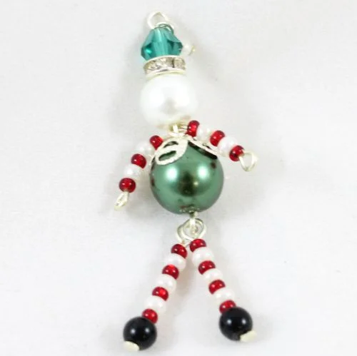 Beaded Eric and Ellie Elf Charm Kit - Image 3