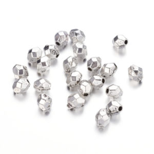 Faceted Oval Spacer Bead - Riverside Beads