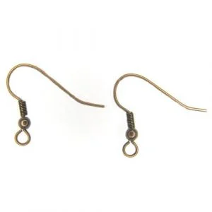 Copper Fish Hook Ear Wire