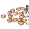 Ginko Beads Backlit Peach - 7.5mm - 10g - Riverside Beads