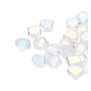 Ginko Beads Crystal AB - 7.5mm - 10g - Riverside Beads
