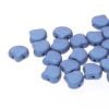 Ginko Beads Metallic Suede Blue - 7.5mm - 10g - Riverside Beads