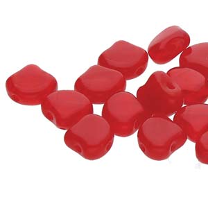 Ginko Beads Opal Red - 7.5mm - 10g - Riverside Beads