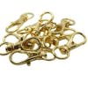 32mm gold plated bag charm - Riverside Beads