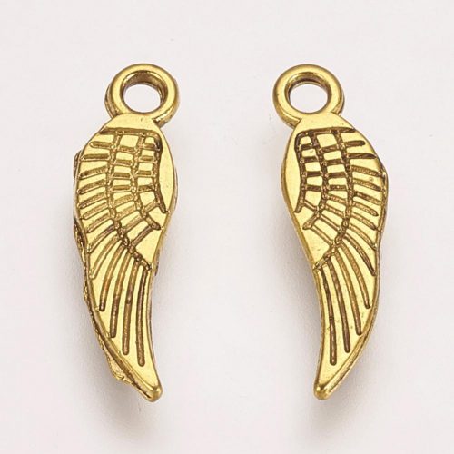 Wing Charms - Gold Plated - Riverside Beads